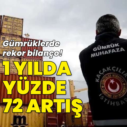 7 ayda 71,9 milyar liralık kaçak eşya ve uyuşturucu ele geçirildi