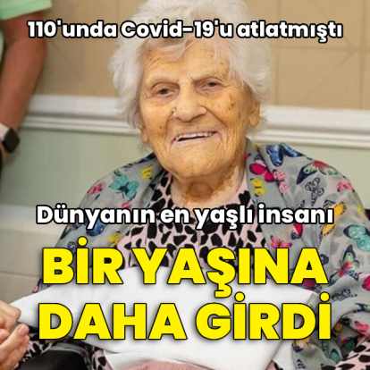 Dünyanın en yaşlı insanı 117 yaşında