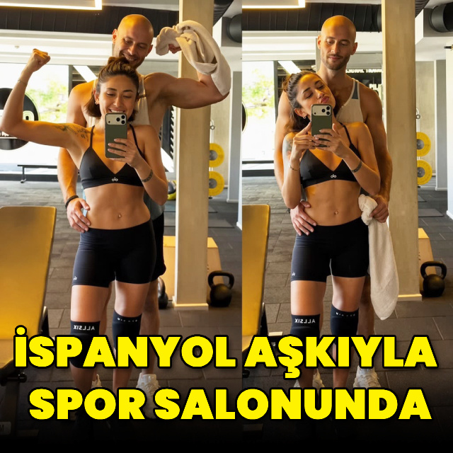İspanyol aşkıyla spor salonunda