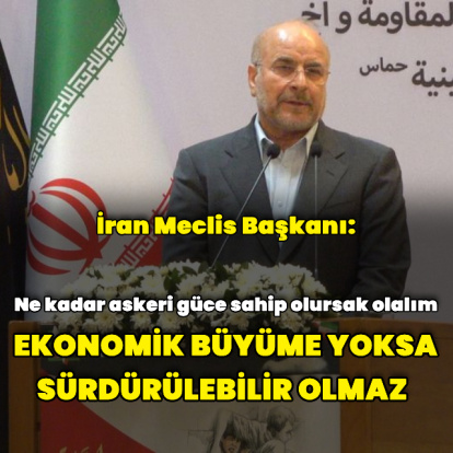 Kalibaf'tan ekonomi vurgusu