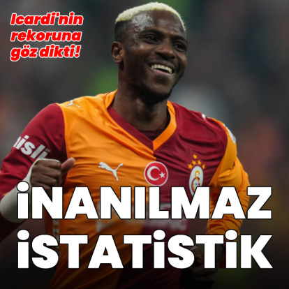 Osimhen, Icardi'nin rekoruna gözünü dikti!