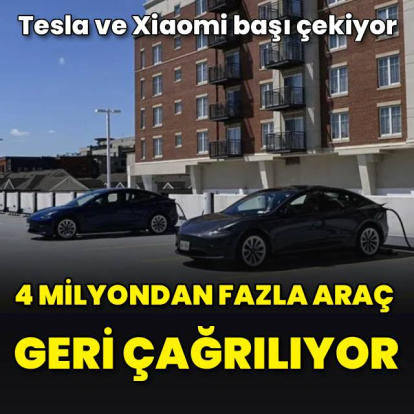 4 milyondan fazla araç geri çağrılıyor!