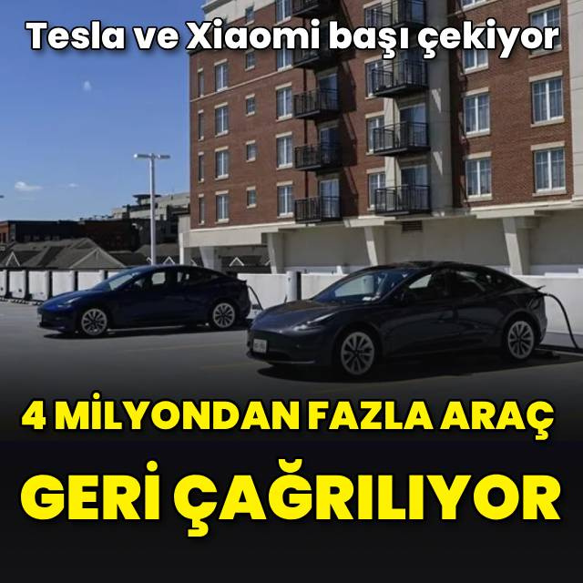 4 milyondan fazla araç geri çağrılıyor!