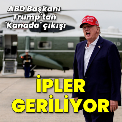 Trump'tan bir kez daha 'Kanada' çıkışı