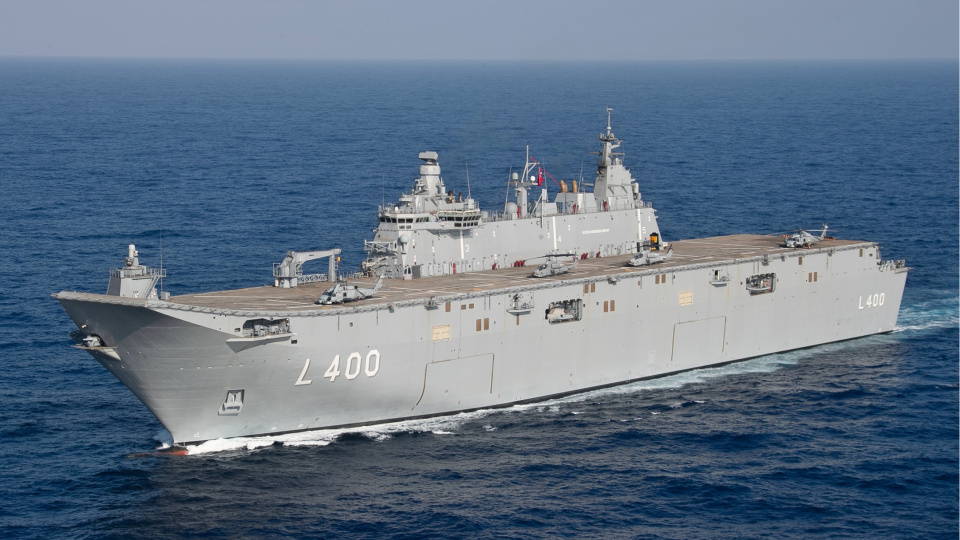 TCG Anadolu'da bir ilk gerçekleşti