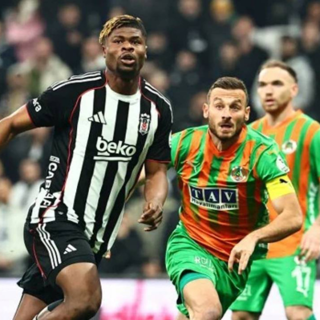 Alanyaspor-Beşiktaş maçı muhtemel 11'ler belli oldu