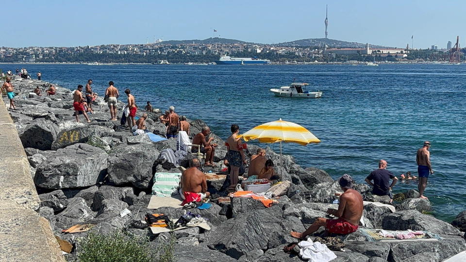 İstanbul'da Boğaz'a akın