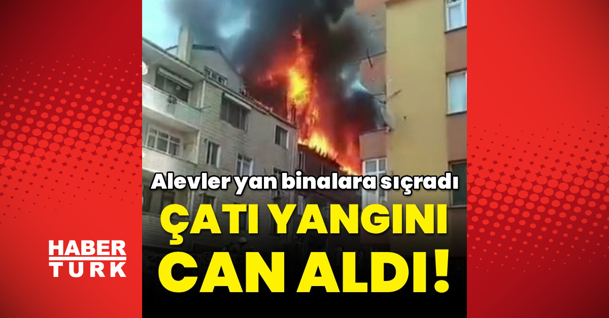 Gaziosmanpaşa'da yangın sonrası dairede bir kişinin yanmış cansız bedeni bulundu