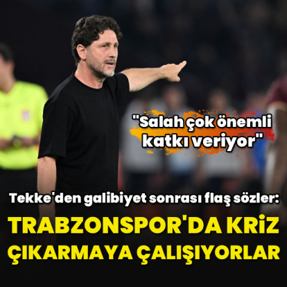 "Trabzonspor'da kriz çıkarmaya çalışıyorlar"