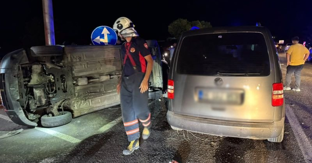 Çankırı'da iki otomobil çarpıştı: 1 ölü, 6 yaralı | Son dakika haberleri