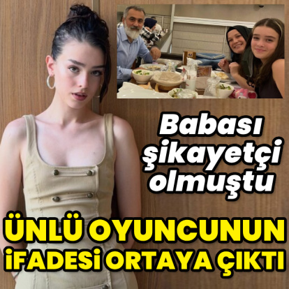 Ünlü oyuncunun ifadesi ortaya çıktı