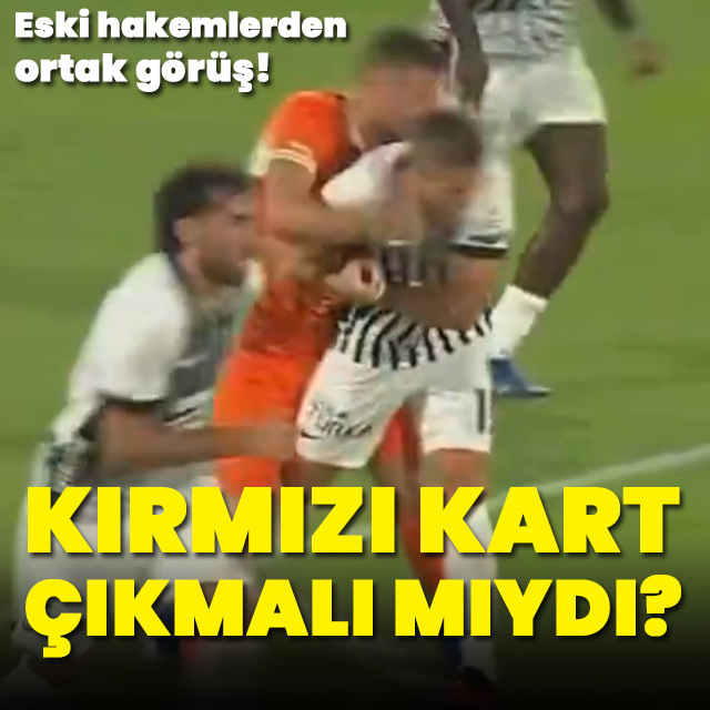 Kırmızı kart çıkmalı mıydı?
