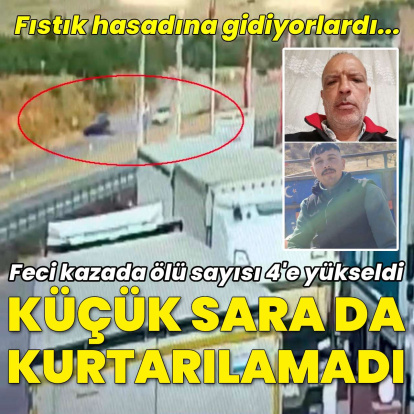 9 yaşındaki Sara da kurtarılamadı