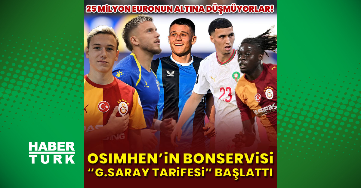Osimhen transferi "G.Saray tarifesi" başlattı!