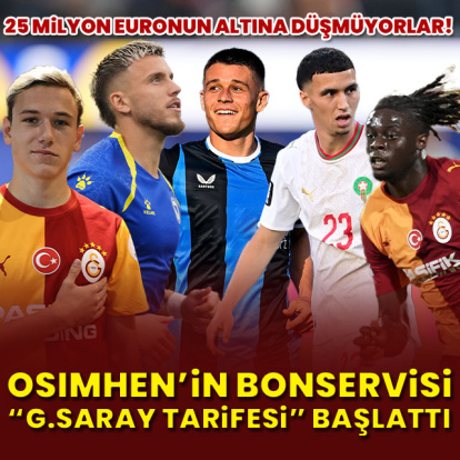 Osimhen transferi "G.Saray tarifesi" başlattı!