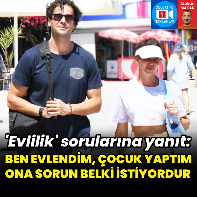 'Evlilik' sorularına yanıt verdi