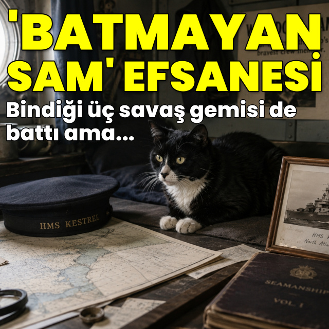 Mucize kedi 'Batmayan Sam' efsanesi