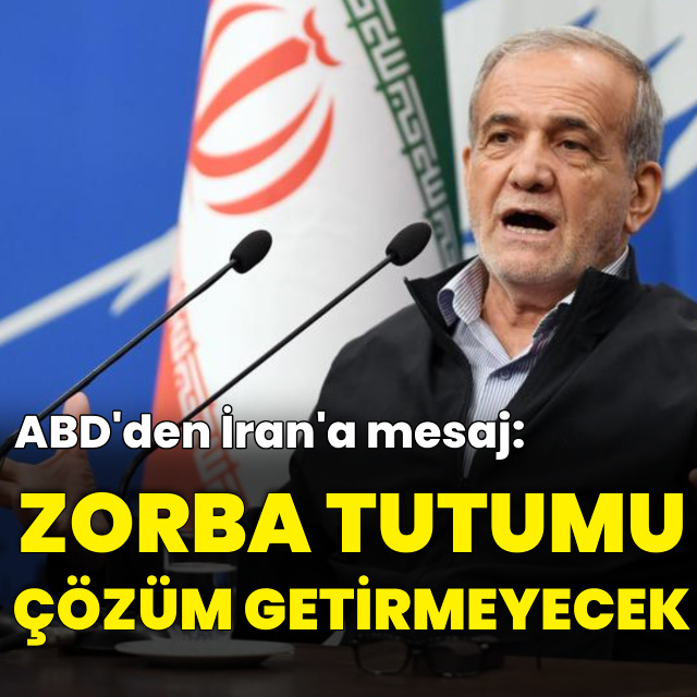 İran'dan ABD'ye: Zorba tutumu çözüm getirmeyecek