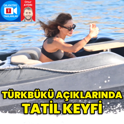 Türkbükü açıklarında tatil keyfi