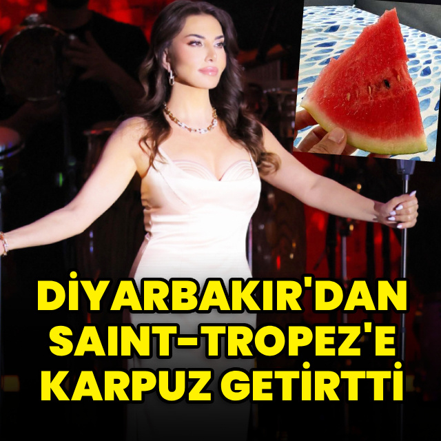 Türkiye'den Fransa'ya karpuz getirtti