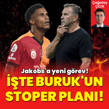 İşte Okan Buruk'un stoper planı!