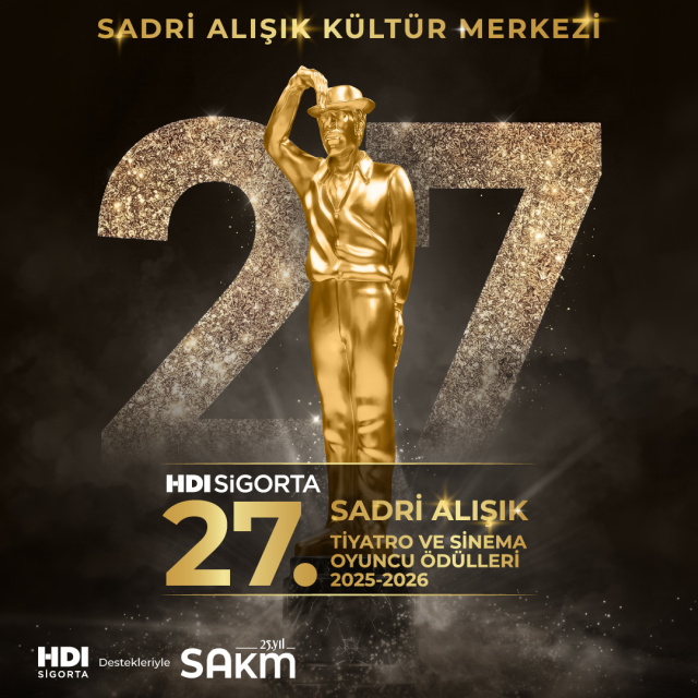 27. Sadri Alışık Tiyatro ve Sinema Oyuncu Ödülleri adayları açıklandı