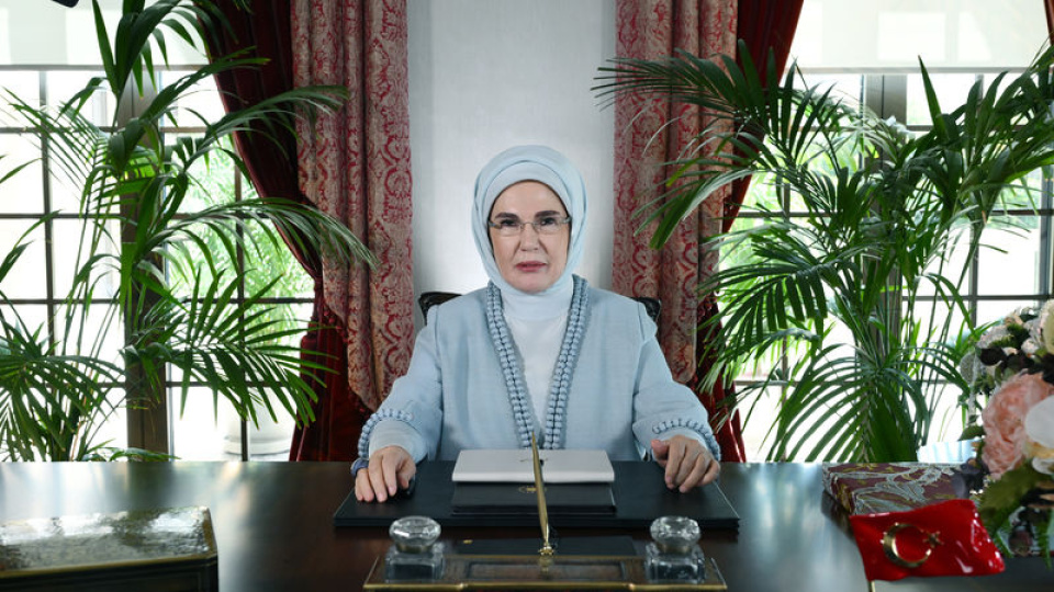 6. Lider Eşleri Zirvesi'ne mesaj