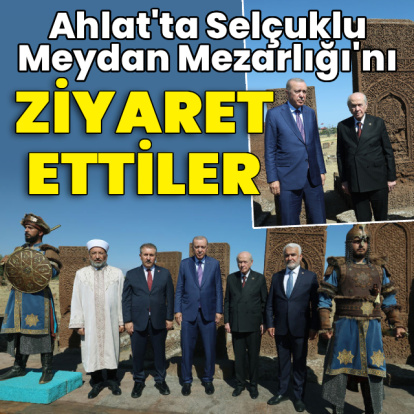 Selçuklu Meydan Mezarlığı'nı ziyaret ettiler