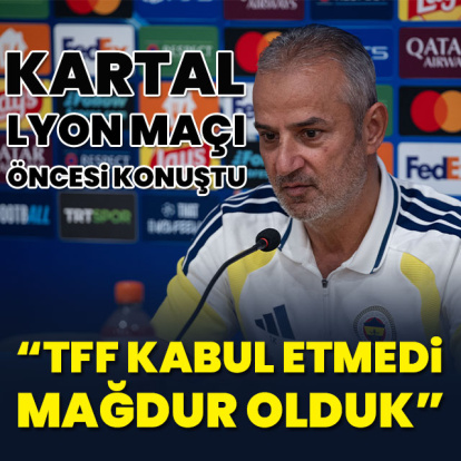 Kartal'dan sitem: TFF kabul etmedi mağdur oldu!