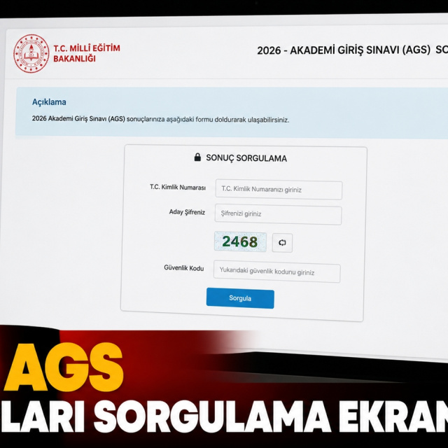 AGS sonuçları açıklandı!