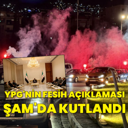 YPG feshedildi, Şam'da kutlamalar düzenlendi