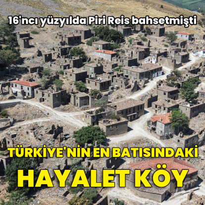 Türkiye'nin en batı noktasındaki hayalet köy!