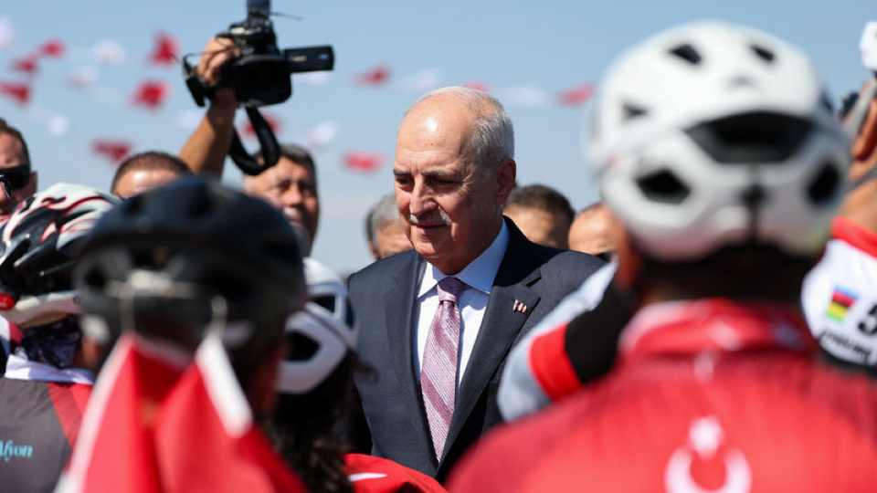 Kurtulmuş Kocatepe'deki törene katıldı
