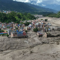 Nepal'de sel: Yüzlerce turist kayboldu