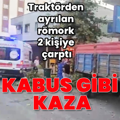 Ceyhan'da kabus gibi kaza