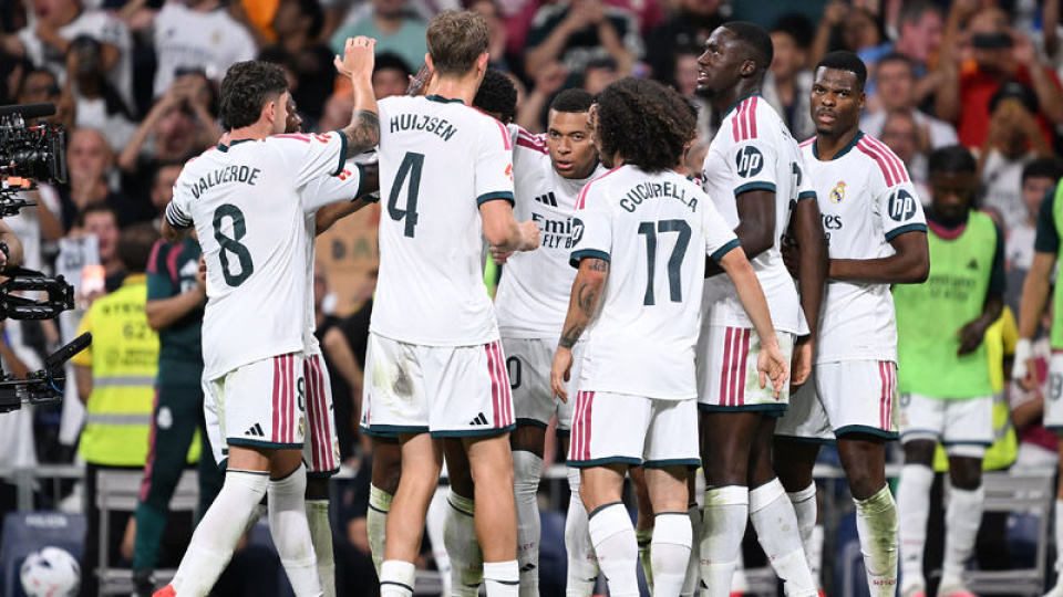 R. Madrid, Sociedad'ı 4 golle geçti
