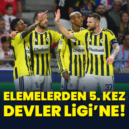 F.Bahçe elemeleri Devler Ligi'nde 5. kez geçti
