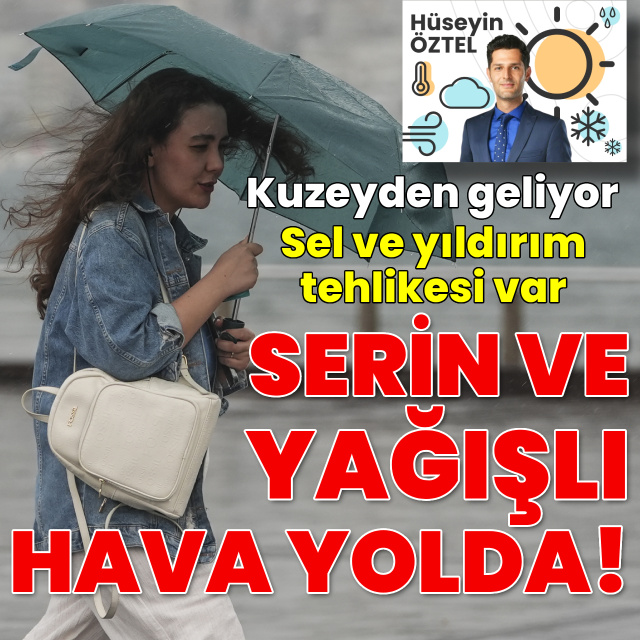Yağmur geliyor, sıcaklıklar düşüyor