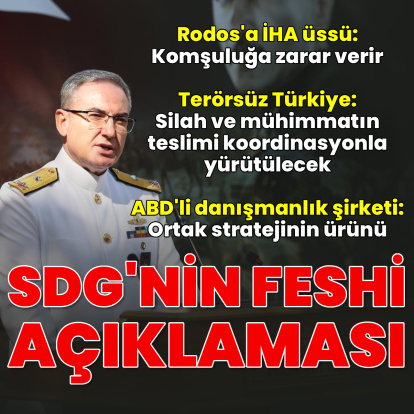 MSB'den SDG açıklaması