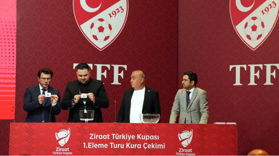 Türkiye Kupası 1. Eleme Turu kura çekimi yapıldı!