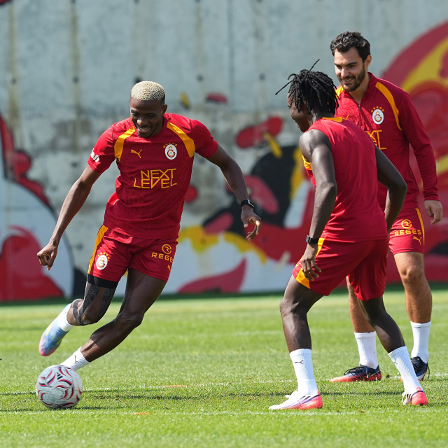 Galatasaray'ın Göztepe maçı hazırlıkları sürüyor