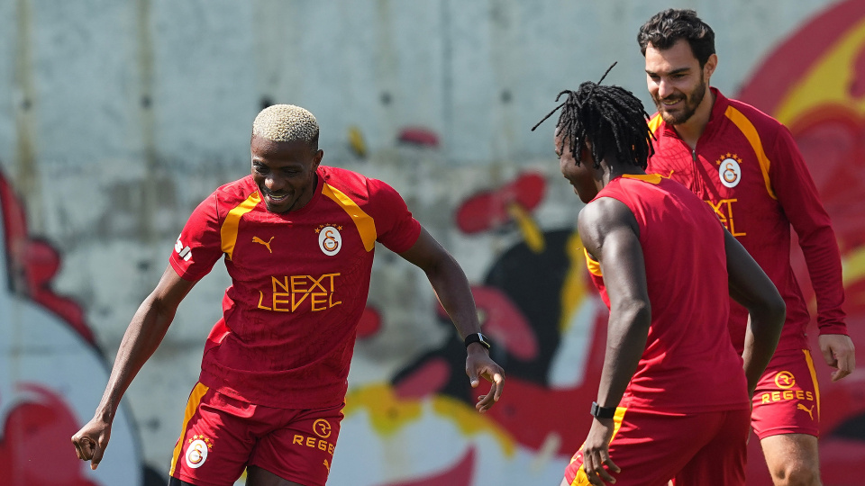 Galatasaray'ın Göztepe maçı hazırlıkları sürüyor