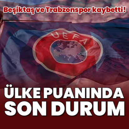 İşte UEFA ülke puanında son durum!