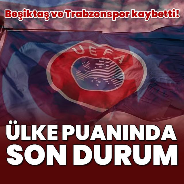 İşte UEFA ülke puanında son durum!