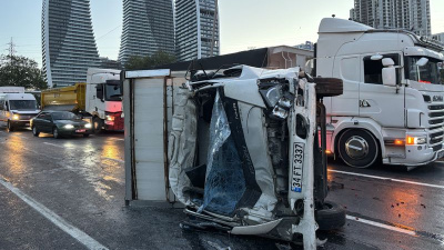 Sağanakta kaza! 10 yaralı
