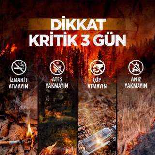 Yumaklı'dan orman yangınlarına karşı uyarı