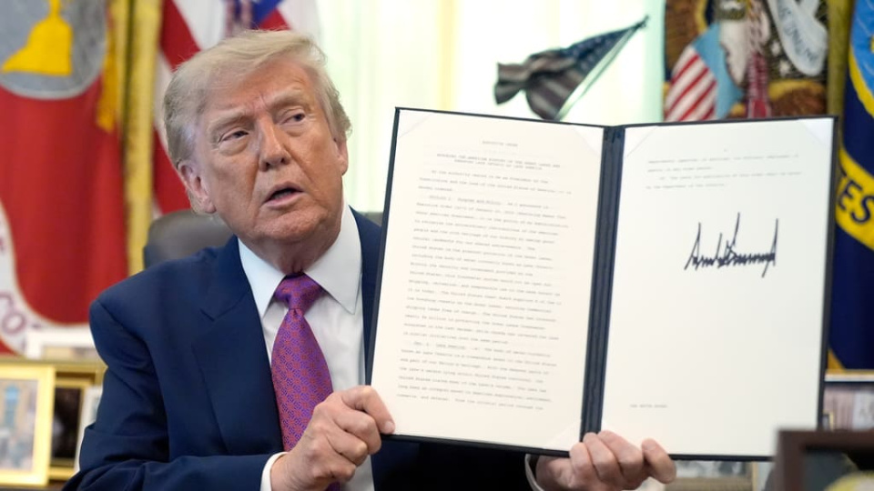 Trump'tan Kanada sınırında isim değişikliği