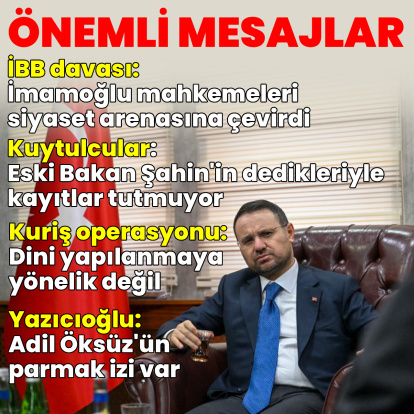 Akın Gürlek'ten önemli mesajlar!