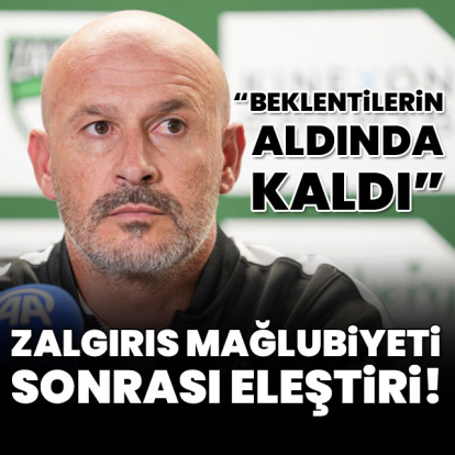 "Beklentilerin altında kaldı"