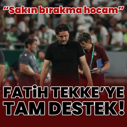 Yazarlardan Tekke'ye destek! "Gitme hocam"